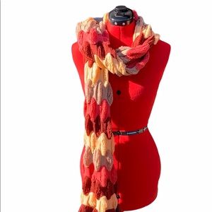 Multi-Colored Knit Scarf